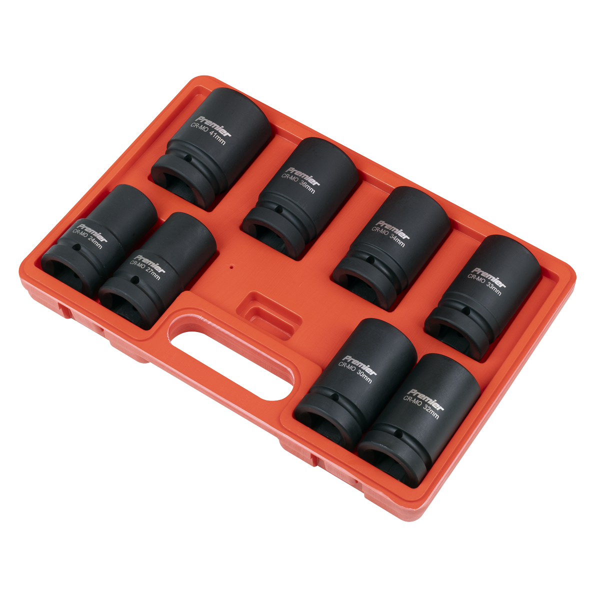 Premier AK888M Premier Deep Impact Socket Set 1"Sq Drive 8pc