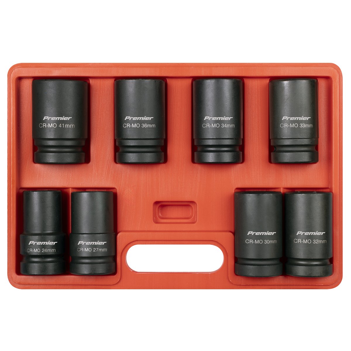 Premier AK888M Premier Deep Impact Socket Set 1"Sq Drive 8pc