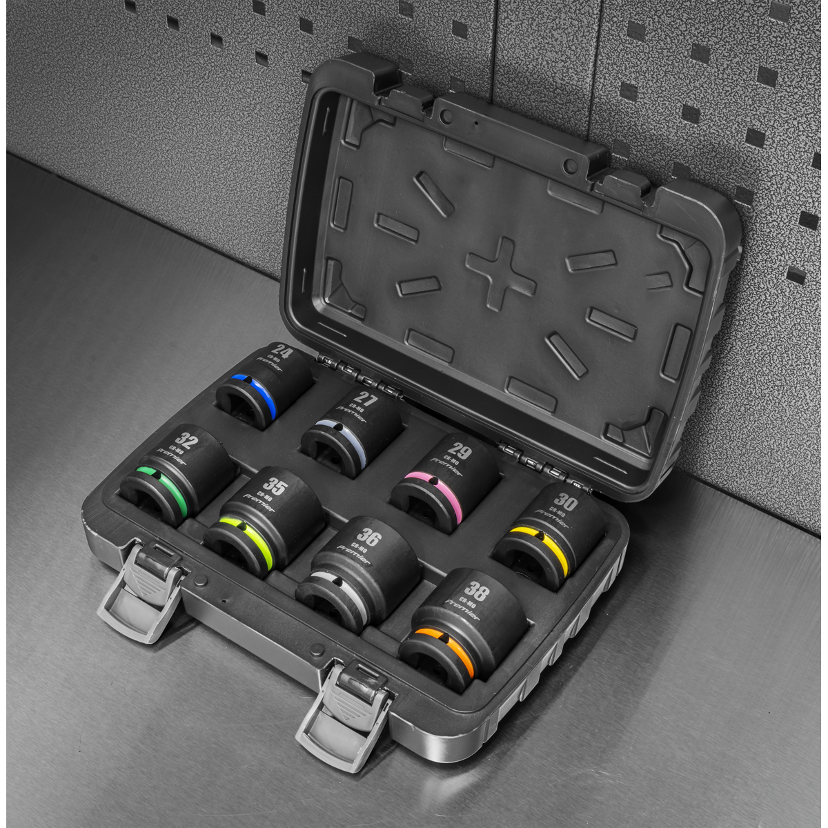 Premier AK8890M Premier Impact Socket Set 3/4"Sq Drive 8pc