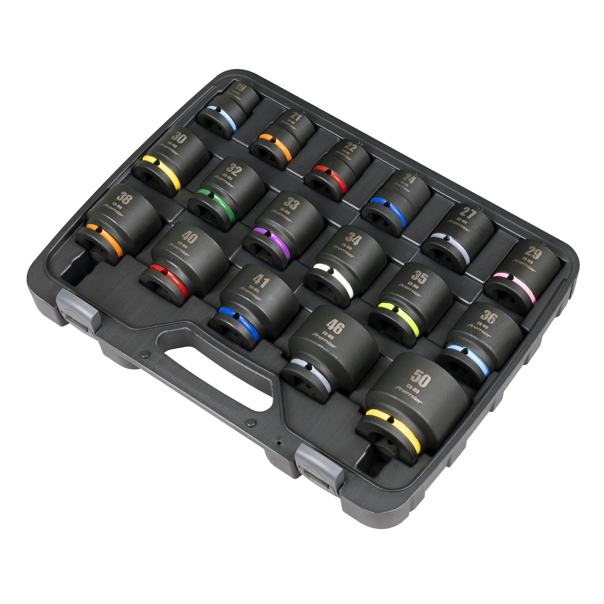 Premier AK8892M Premier Impact Socket Set 3/4"Sq Drive 17pc