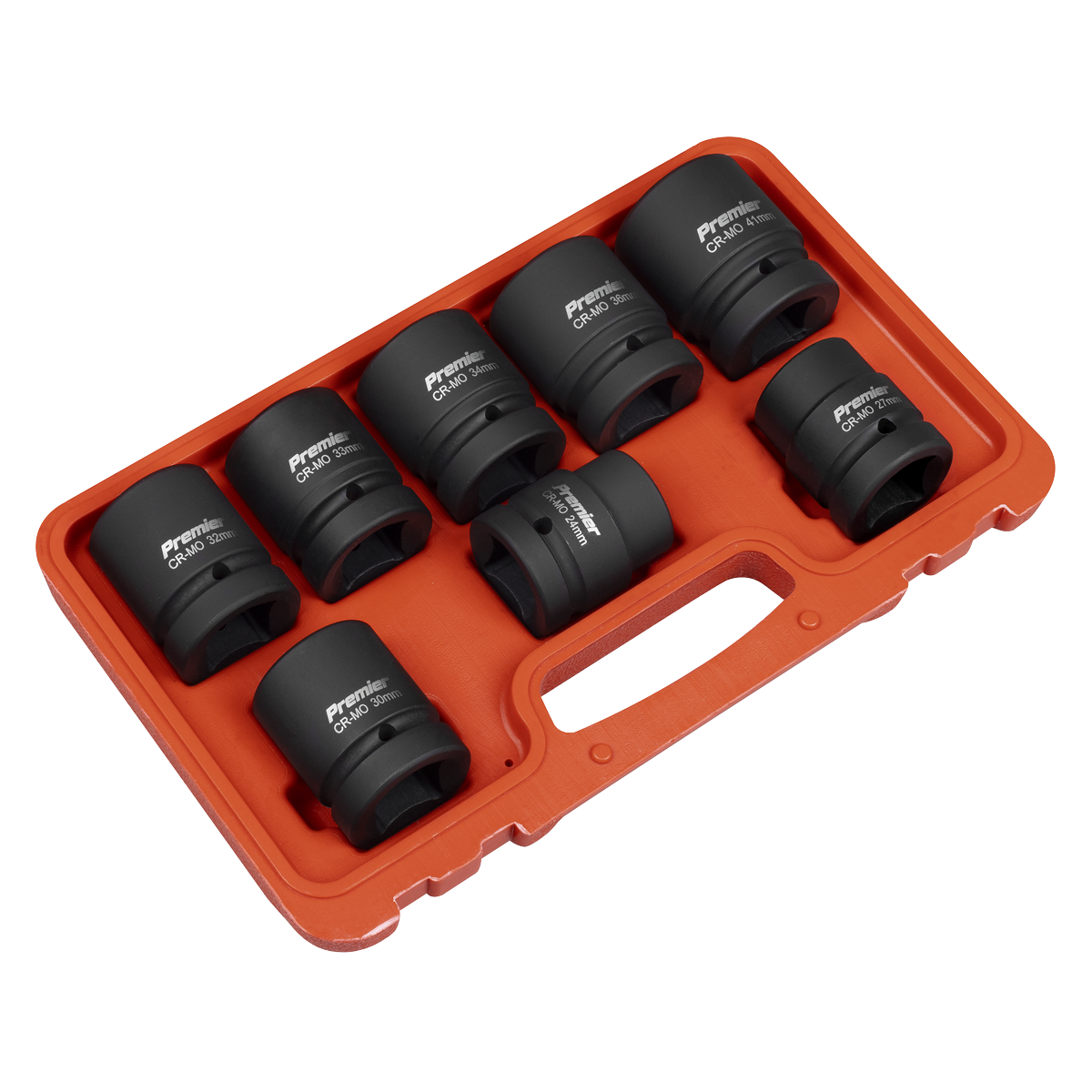 Premier AK889M Premier Impact Socket Set 1"Sq Drive 8pc