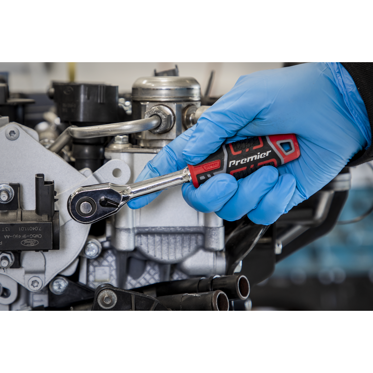 Premier AK8934 Premier Ratchet Wrench with Flip Reverse 1/4"Sq Drive