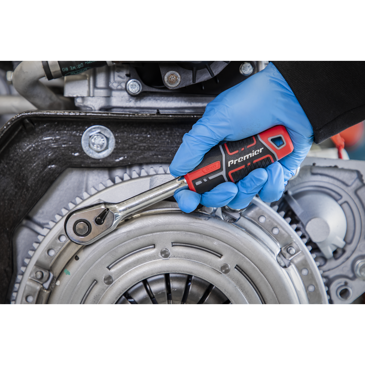 Premier AK8935 Premier Ratchet Wrench with Flip Reverse 3/8"Sq Drive