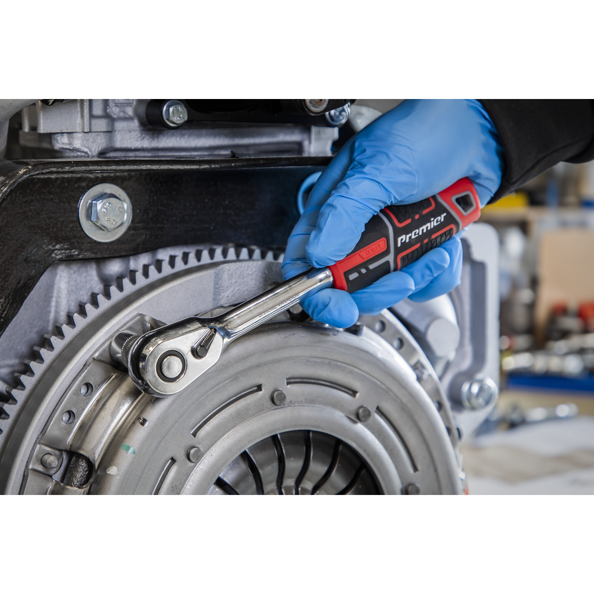 Premier AK8935 Premier Ratchet Wrench with Flip Reverse 3/8"Sq Drive