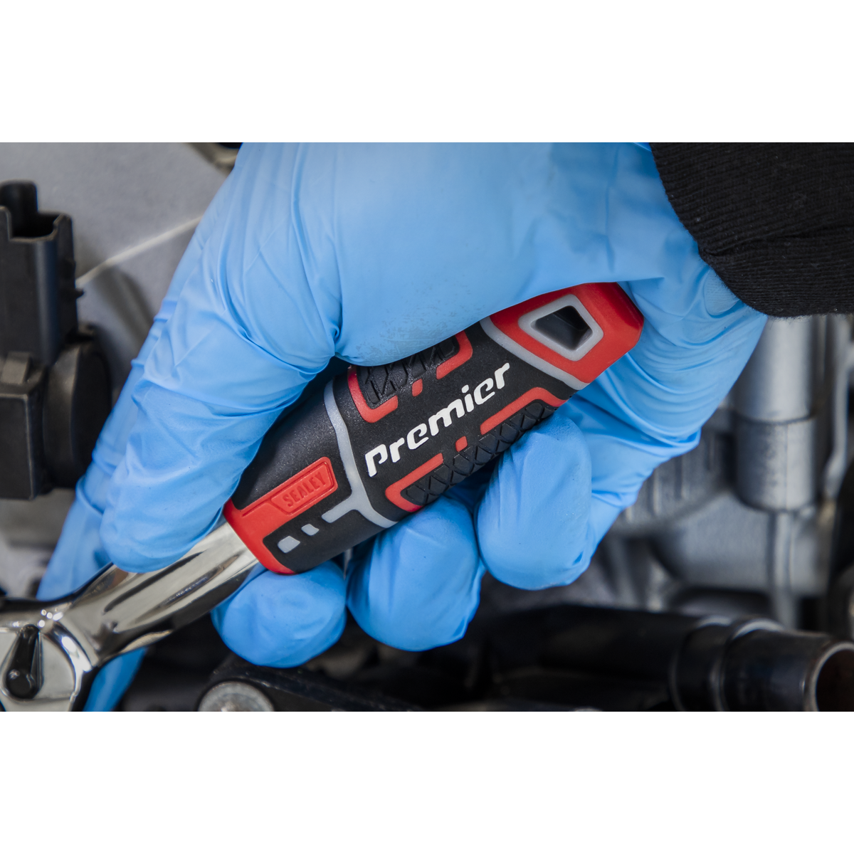 Premier AK8937 Premier Offset Ratchet Wrench with Flip Reverse 1/4"Sq Drive