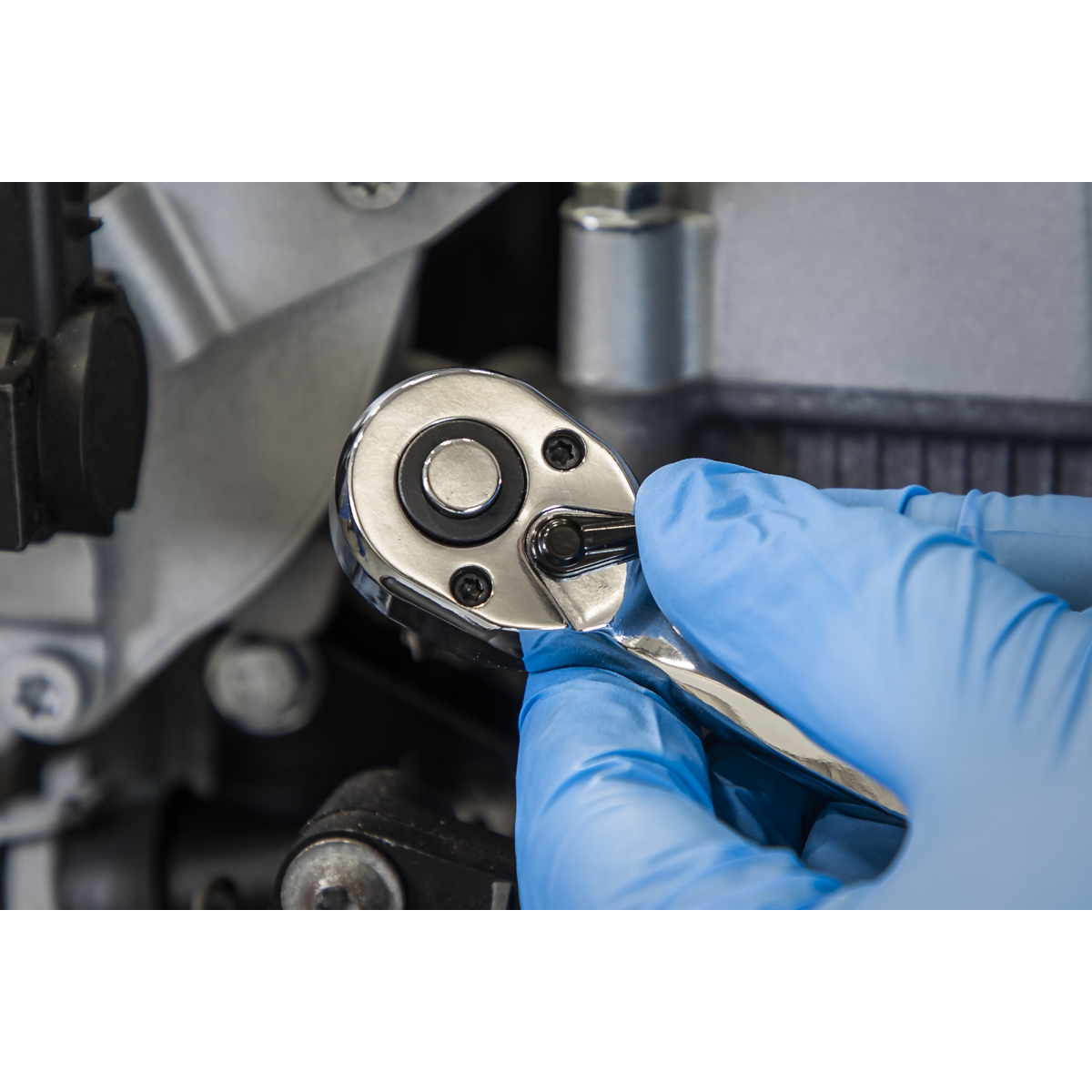 Premier AK8937 Premier Offset Ratchet Wrench with Flip Reverse 1/4"Sq Drive