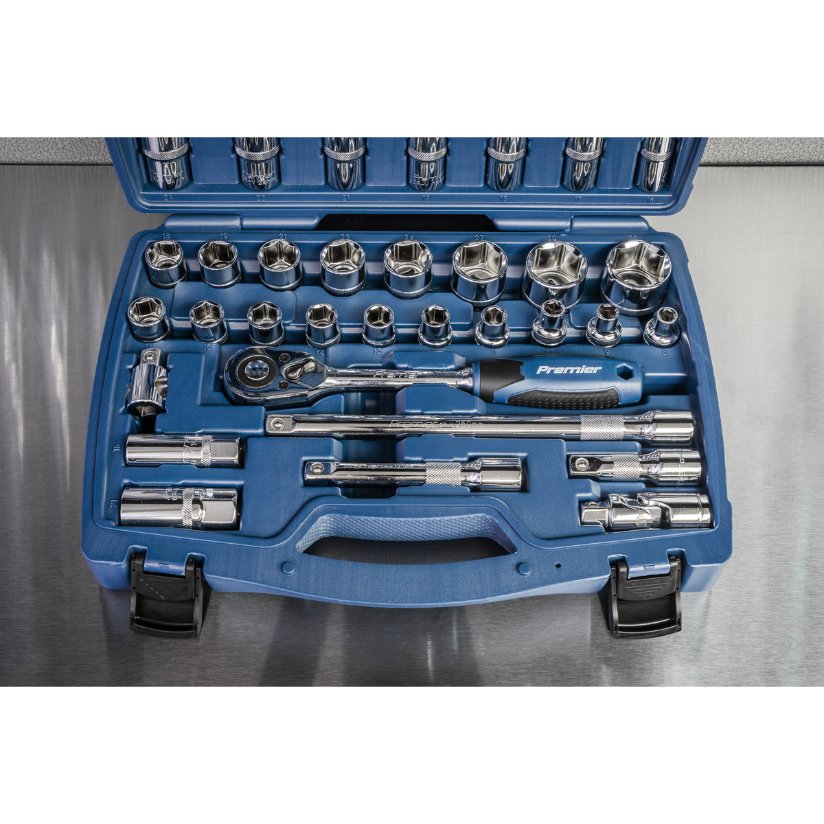 Premier AK8993 Premier Socket Set 1/2"Sq Drive 41pc