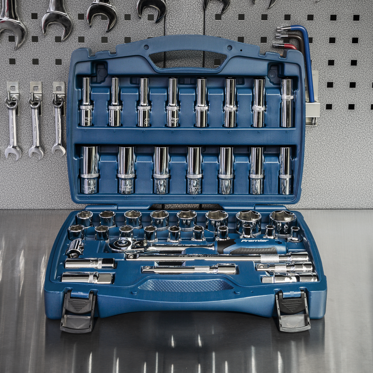 Premier AK8993 Premier Socket Set 1/2"Sq Drive 41pc