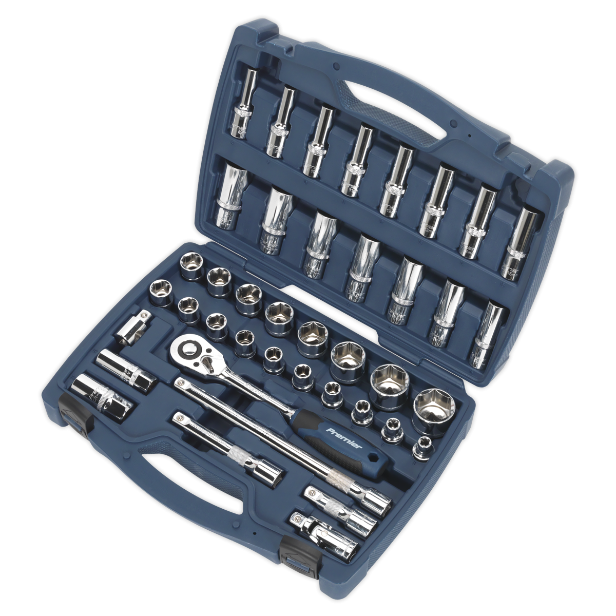 Premier AK8993 Premier Socket Set 1/2"Sq Drive 41pc