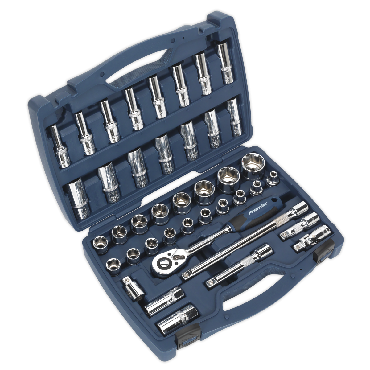 Premier AK8993 Premier Socket Set 1/2"Sq Drive 41pc
