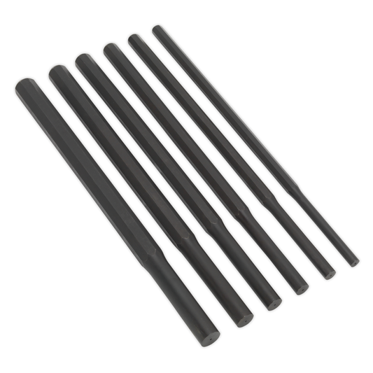 Premier AK91226 Premier Heavy-Duty Parallel Pin Punch Set 6pc