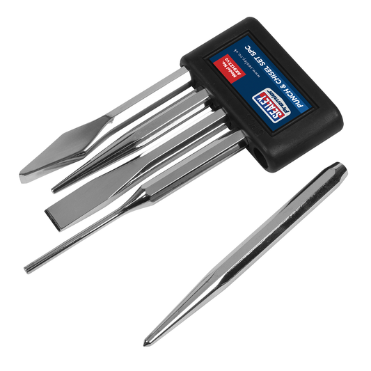Premier AK9127 Premier Punch & Chisel Set 5pc