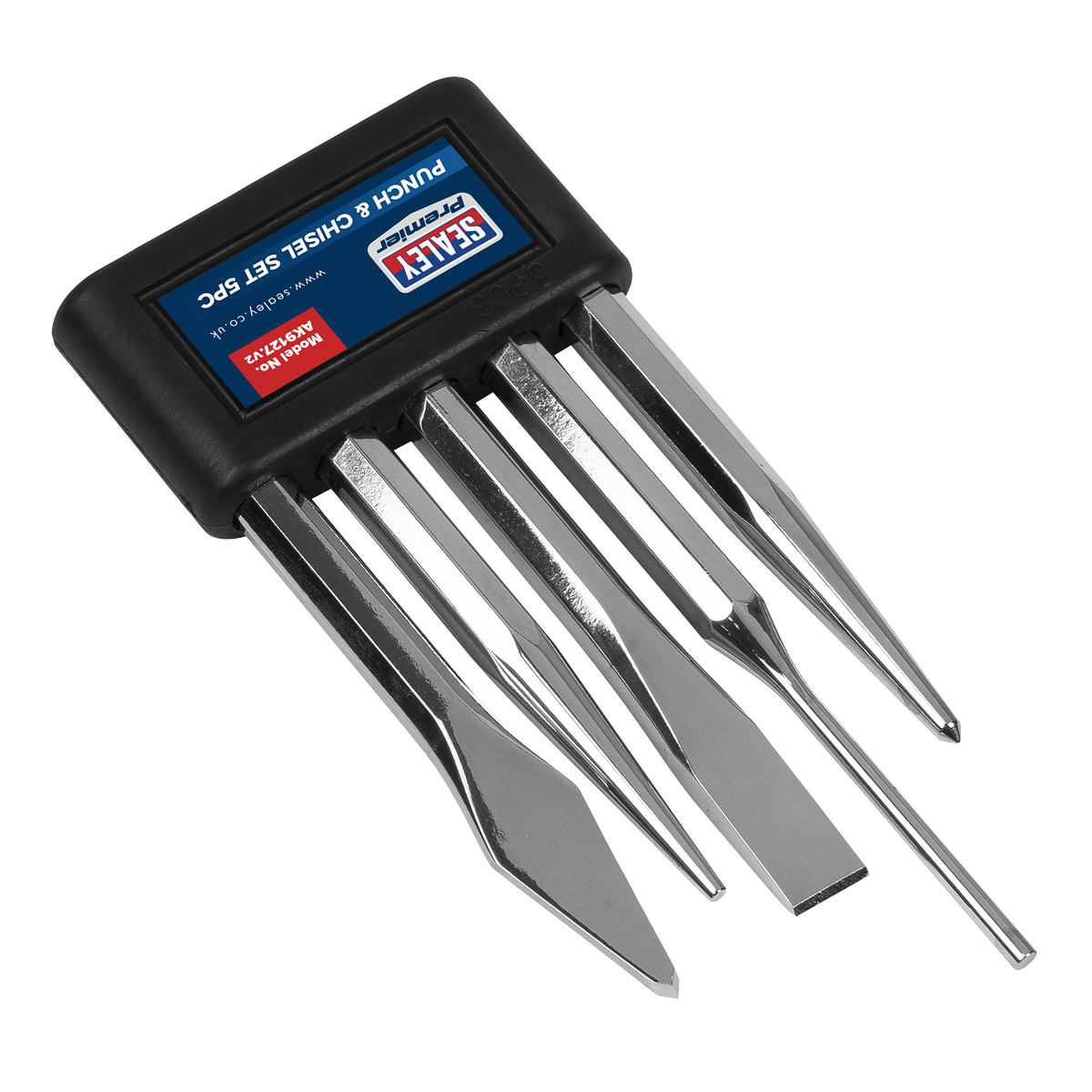 Premier AK9127 Premier Punch & Chisel Set 5pc