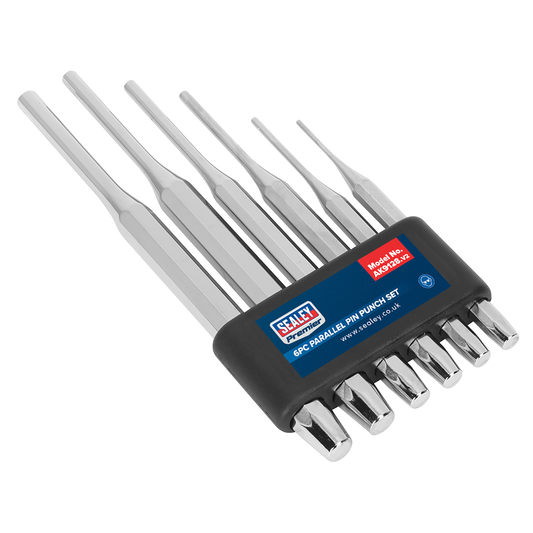 Premier AK9128 Premier Parallel Pin Punch Set 6pc
