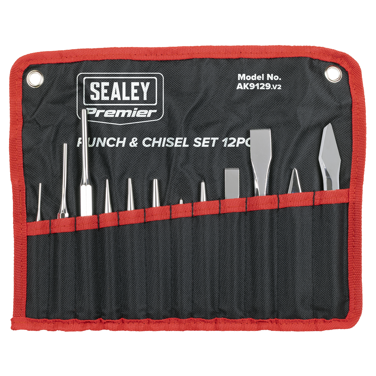 Premier AK9129 Premier Punch & Chisel Set 12pc