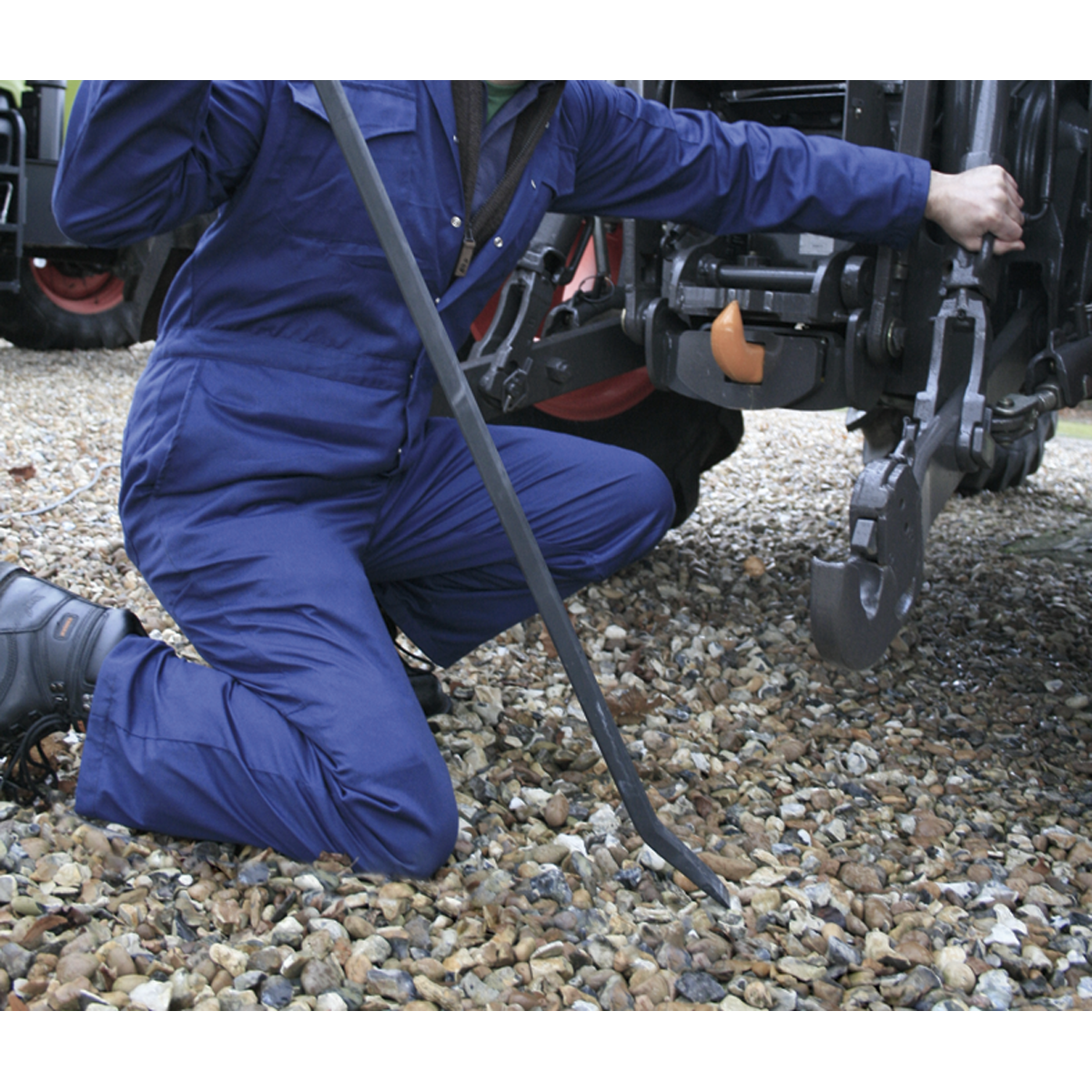 Premier AK9134 Premier Heavy-Duty 45° Pry Bar with Hammer Cap 1220mm