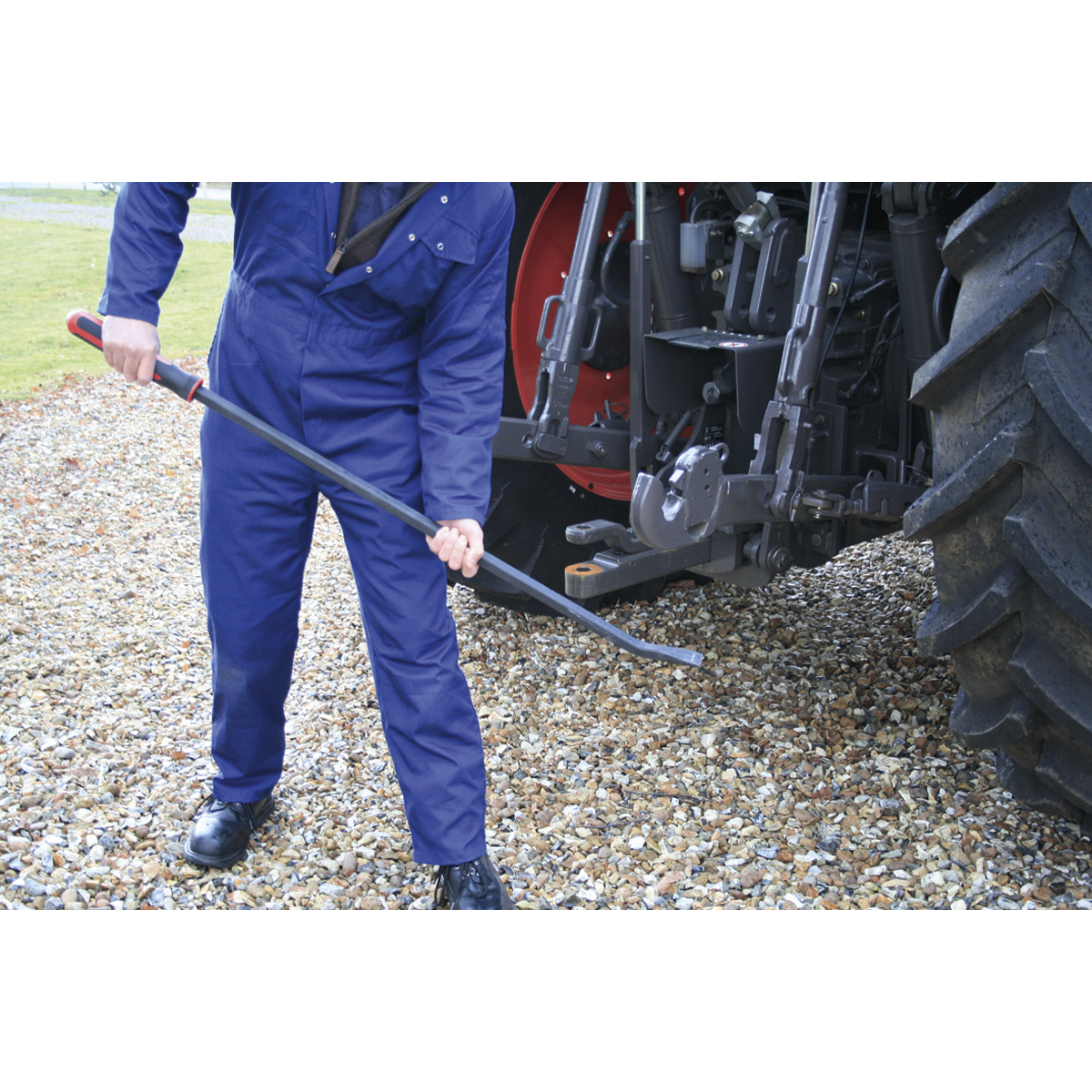 Premier AK9134 Premier Heavy-Duty 45° Pry Bar with Hammer Cap 1220mm