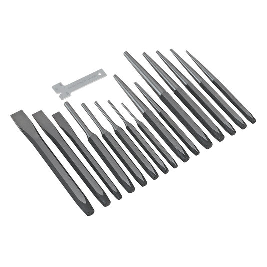 Premier AK9216 Premier Punch & Chisel Set 16pc