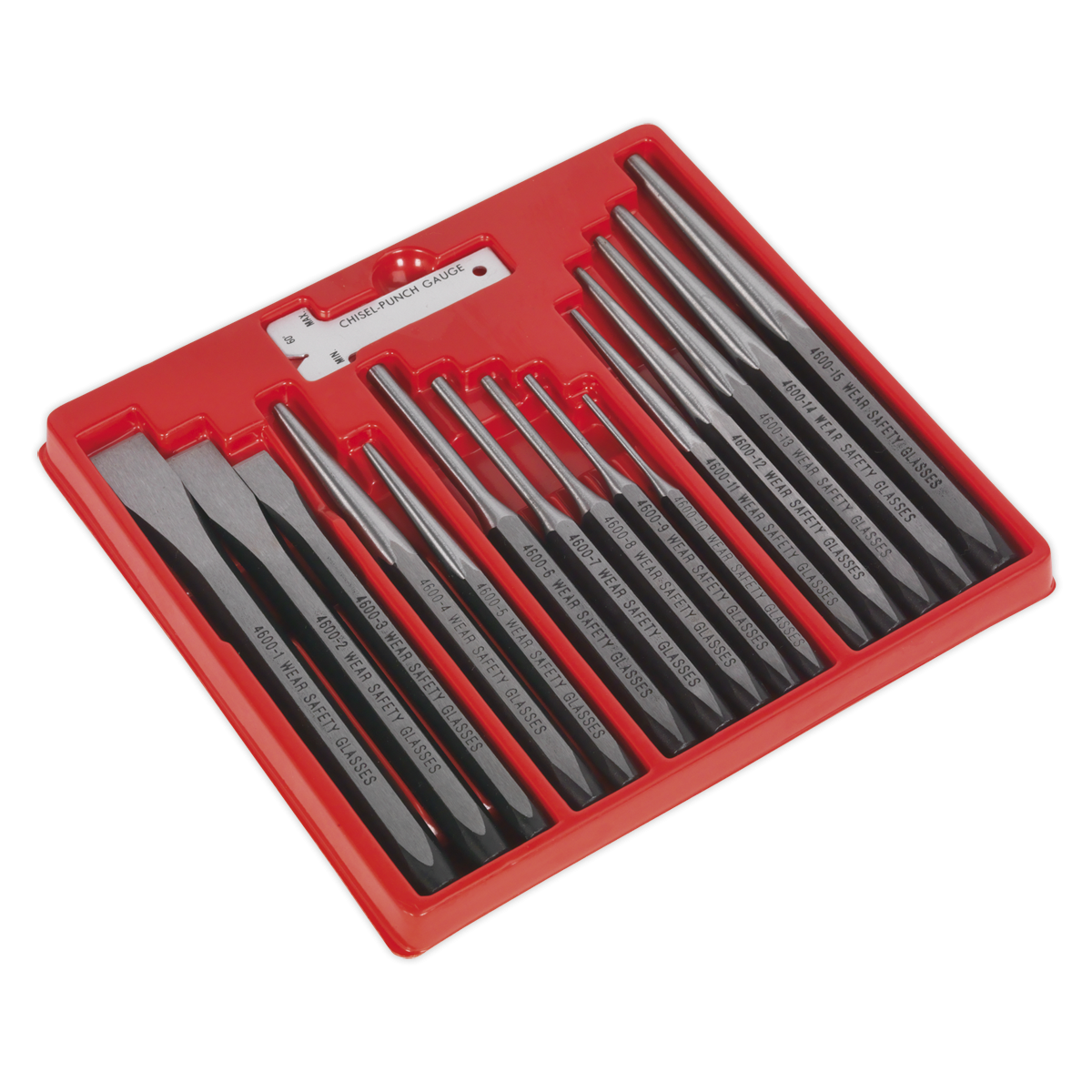 Premier AK9216 Premier Punch & Chisel Set 16pc