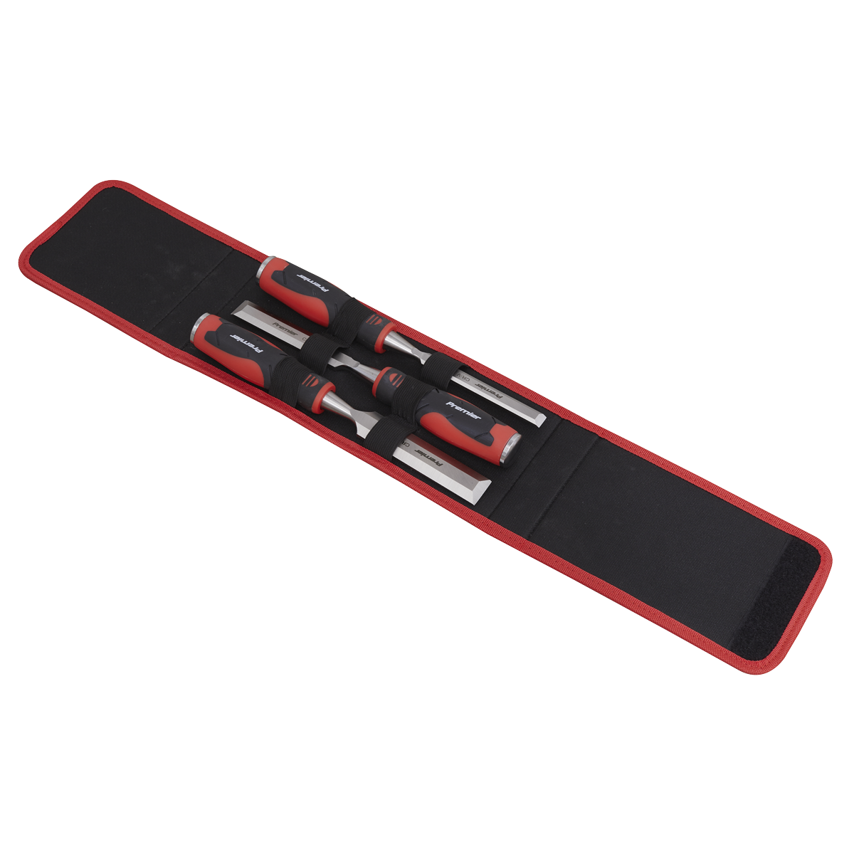 Premier AK9238 Premier Hammer-Thru Wood Chisel Set 3pc