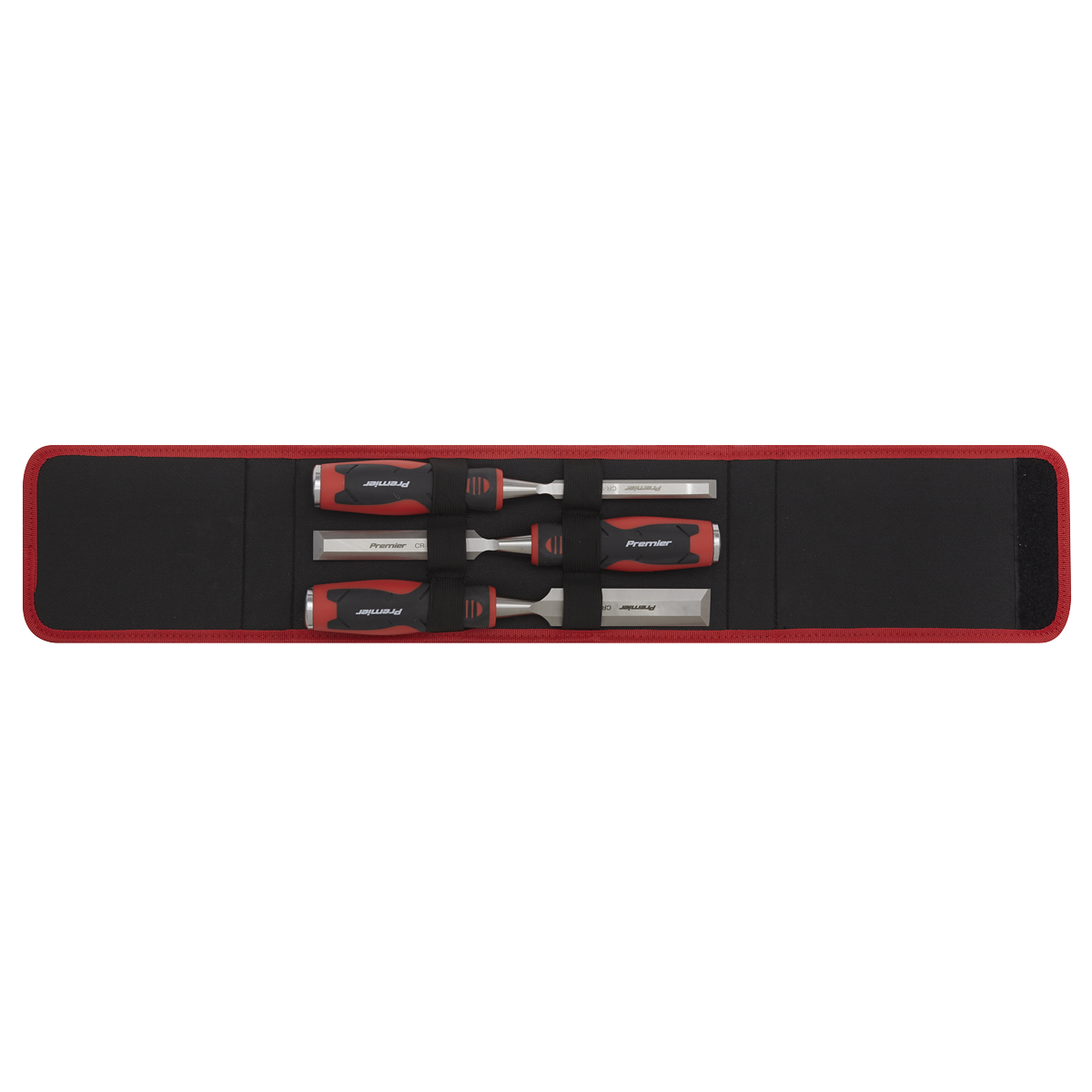 Premier AK9238 Premier Hammer-Thru Wood Chisel Set 3pc