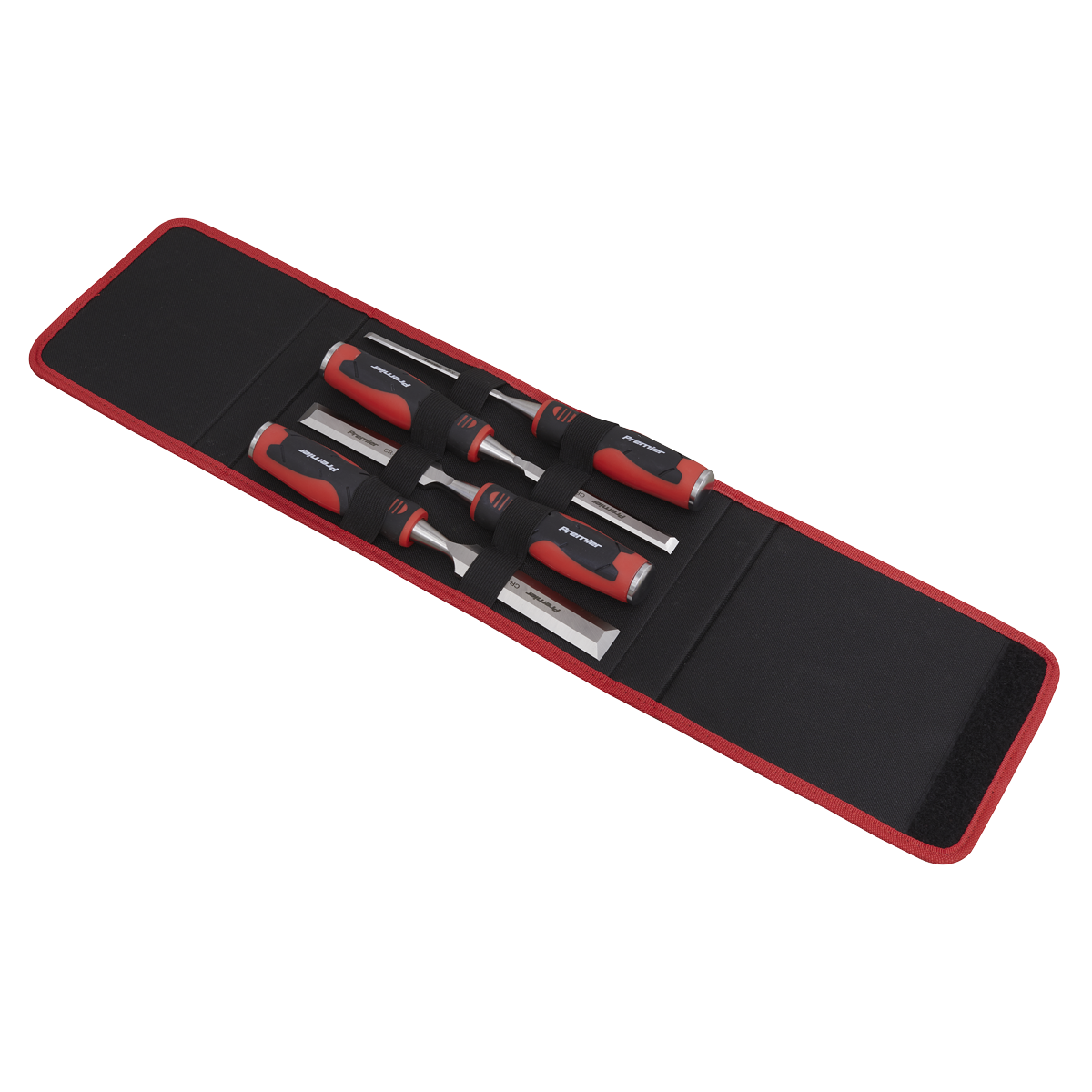 Premier AK9239 Premier Hammer-Thru Wood Chisel 4pc Set