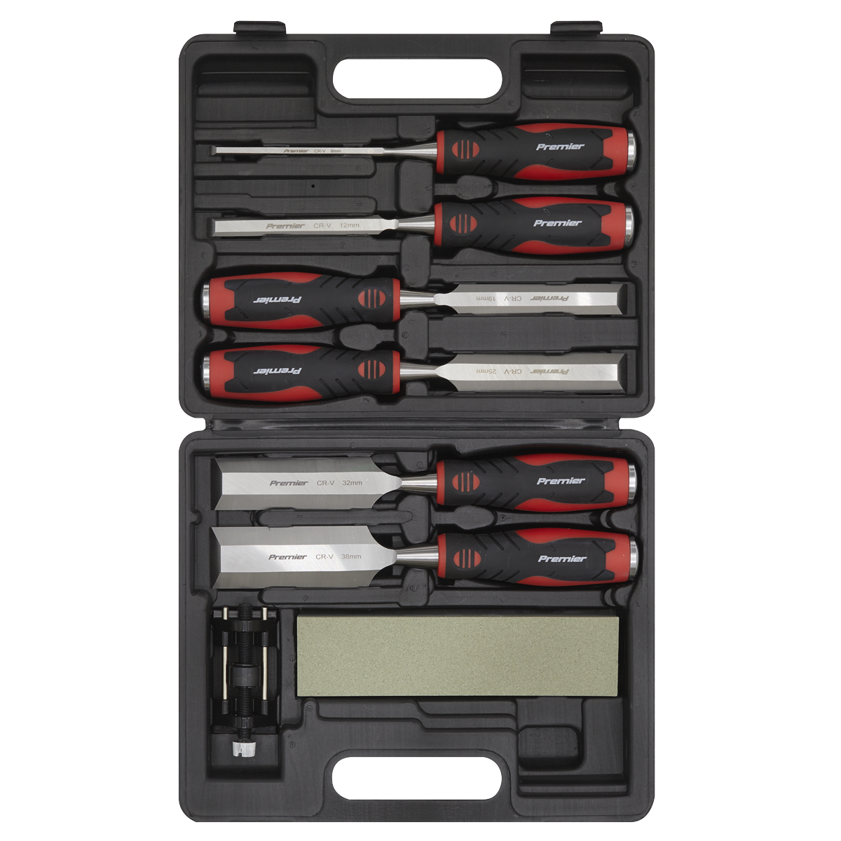 Premier AK9240 Premier Hammer-Thru Wood Chisel Set 8pc