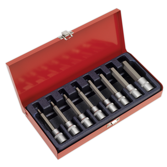 Premier AK9310 Premier Hex Socket Bit Set 1/2"Sq Drive 8pc