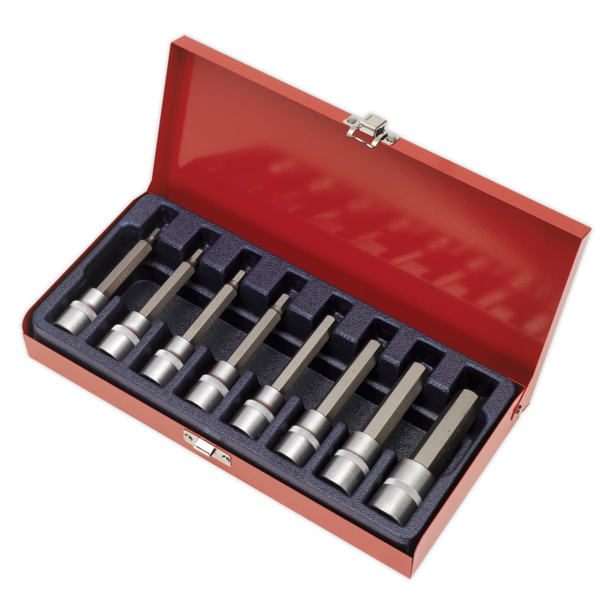 Premier AK9310 Premier Hex Socket Bit Set 1/2"Sq Drive 8pc