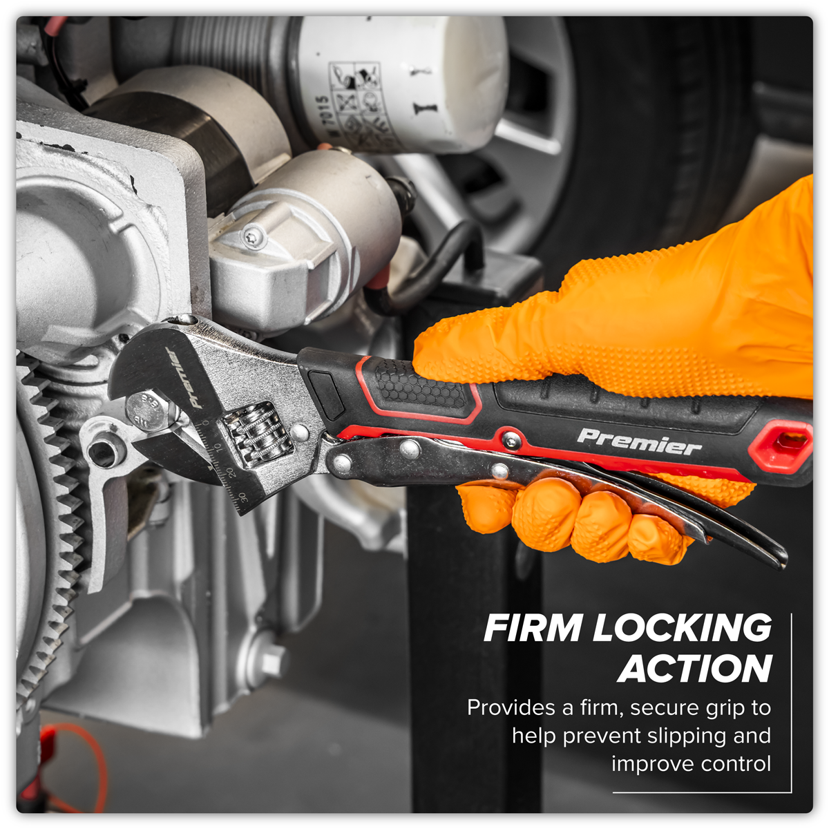 Premier AK9572 Premier Locking Adjustable Wrench 250mm