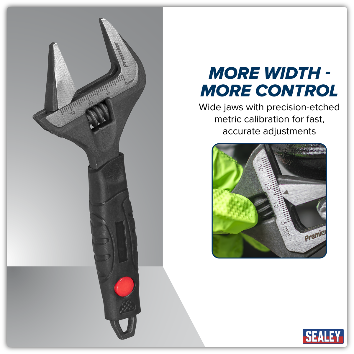 Premier AK9573 Premier Adjustable Wide Jaw Wrench 150mm