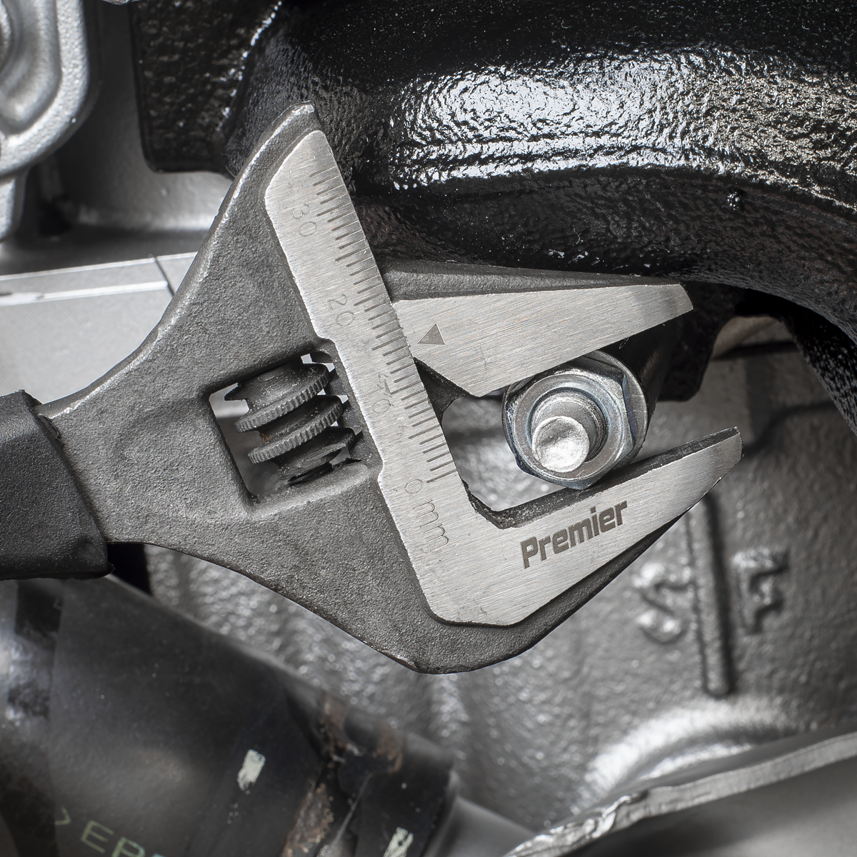 Premier AK9574 Premier Adjustable Wide Jaw Wrench 200mm