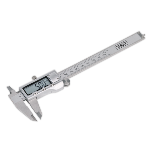 Premier AK9621EV Premier Stainless Steel Digital Vernier Caliper 0-150mm(0-6")