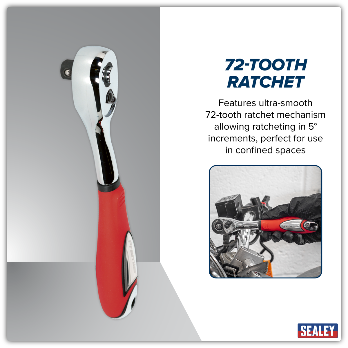 Premier AK967 Premier Offset Ratchet Wrench 3/8"Sq Drive