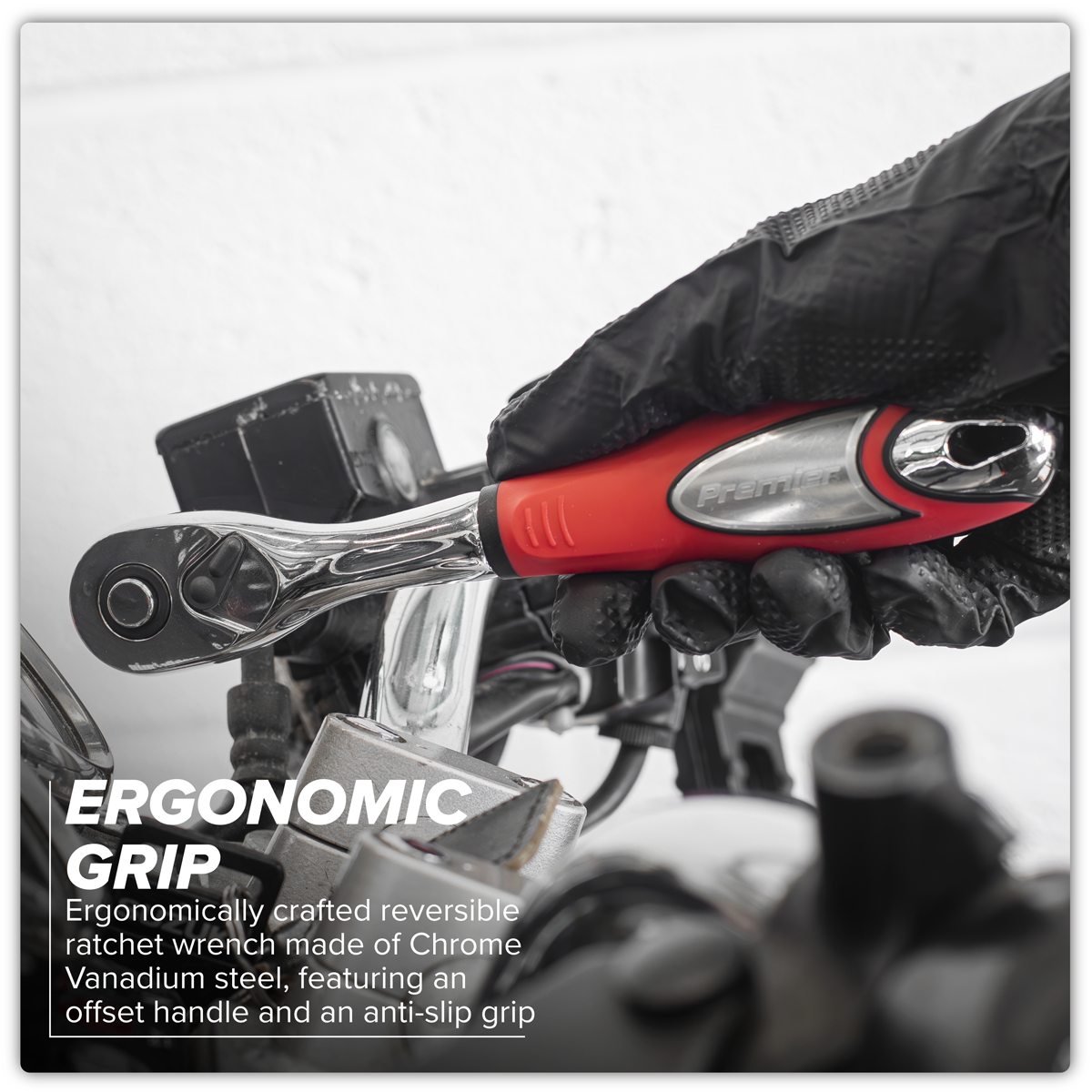 Premier AK967 Premier Offset Ratchet Wrench 3/8"Sq Drive