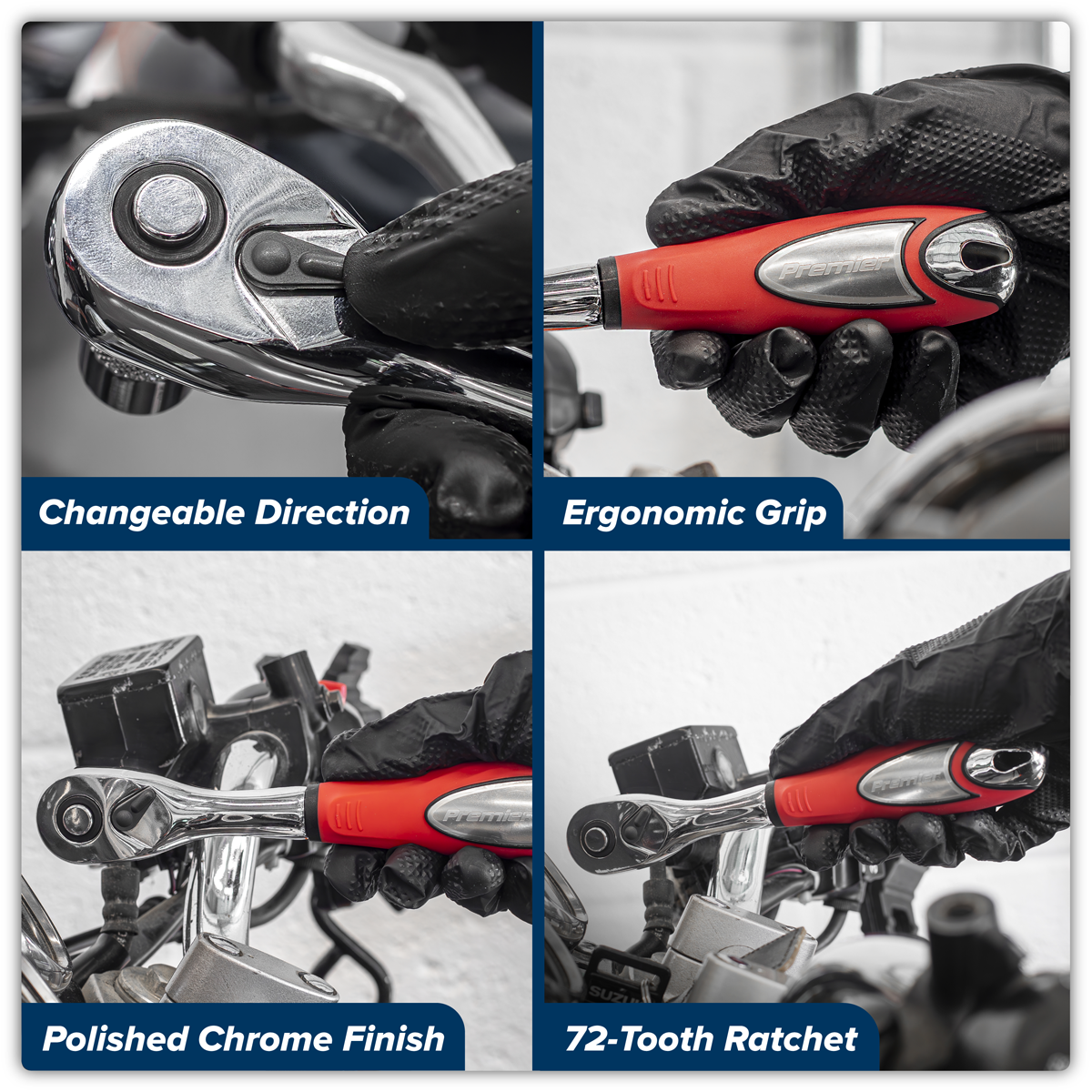 Premier AK967 Premier Offset Ratchet Wrench 3/8"Sq Drive