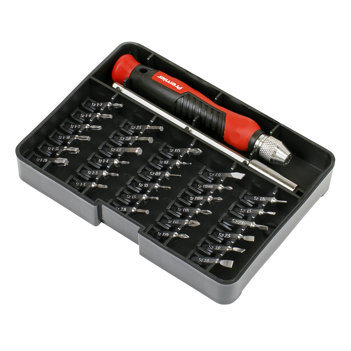 Premier AK97328 Premier Precision Bit Screwdriver Set 32pc