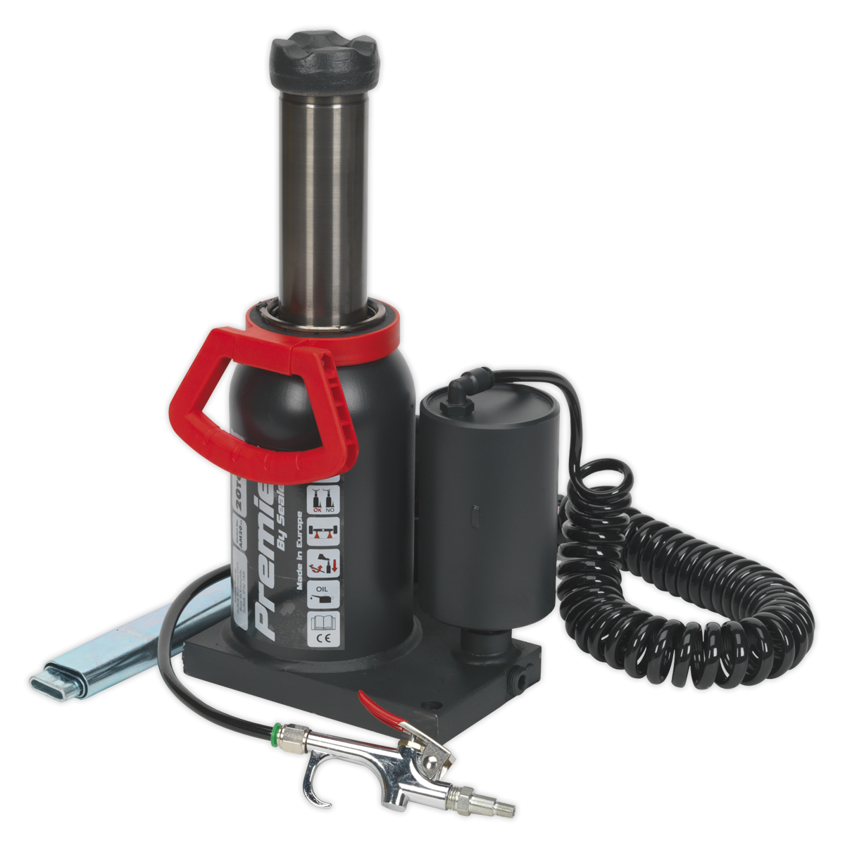 Premier AM20 Premier Manual/Air Hydraulic Bottle Jack 20 Tonne