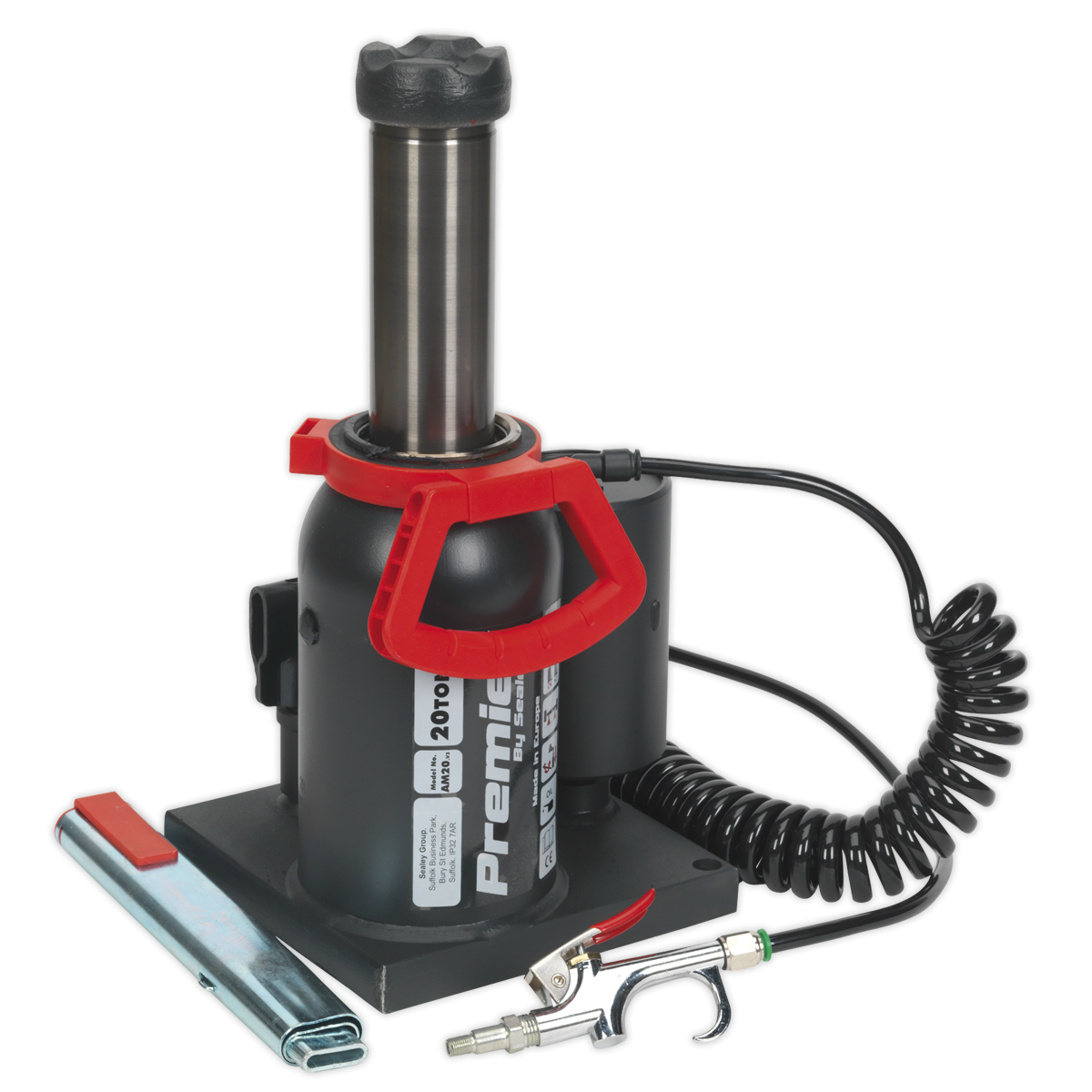 Premier AM20 Premier Manual/Air Hydraulic Bottle Jack 20 Tonne