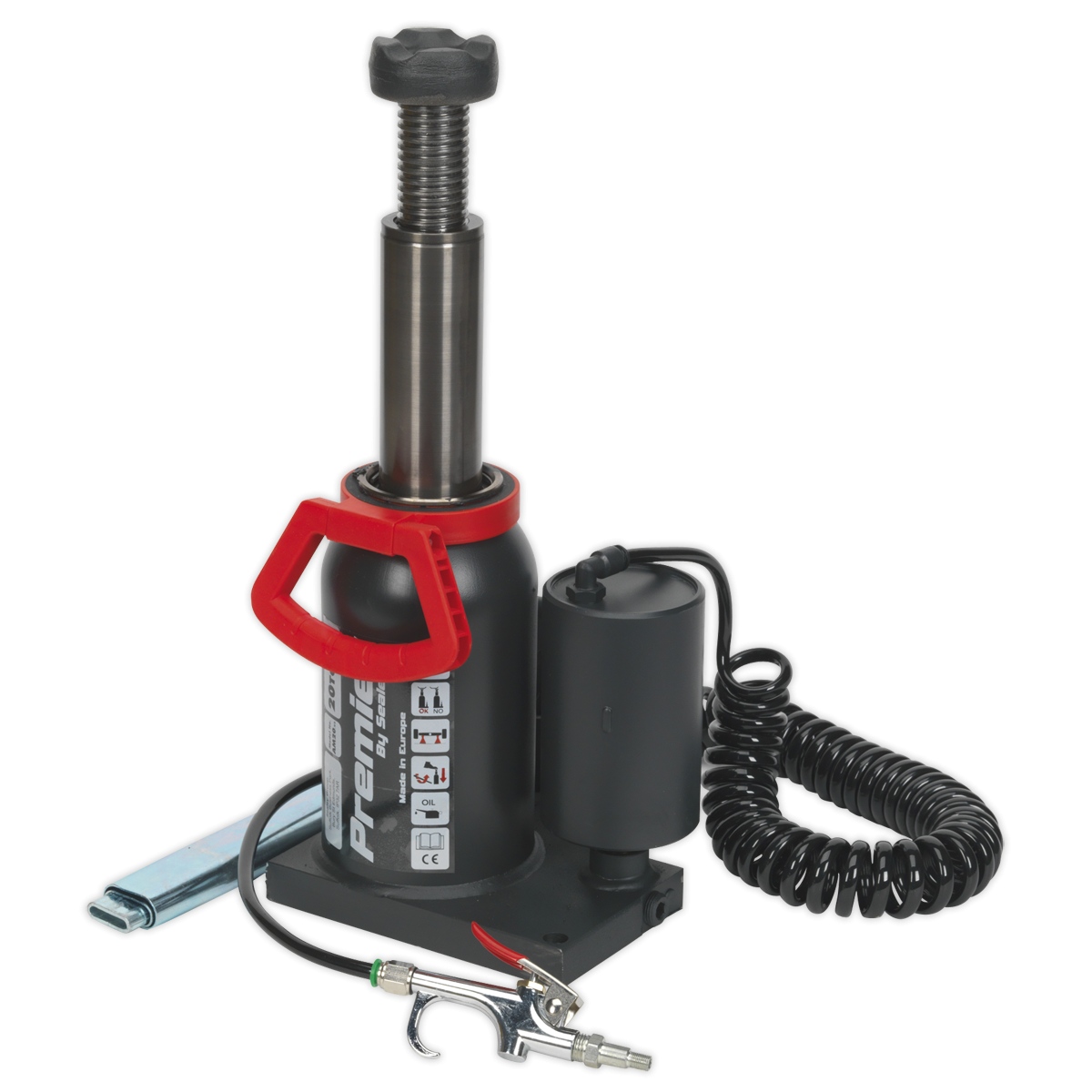 Premier AM20 Premier Manual/Air Hydraulic Bottle Jack 20 Tonne