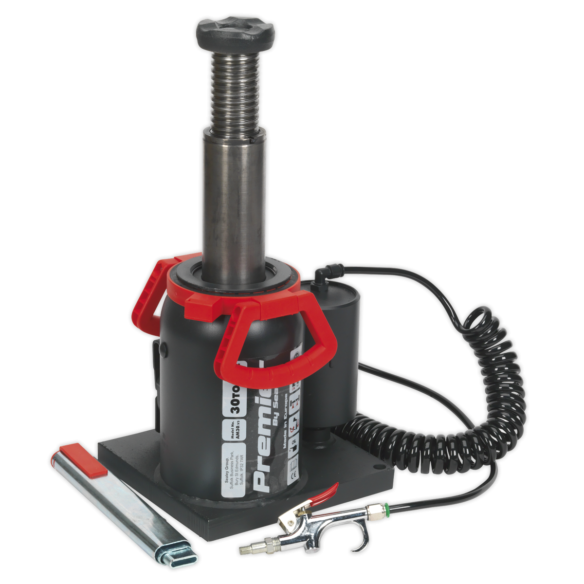 Premier AM30 Premier Manual/Air Hydraulic Bottle Jack 30 Tonne