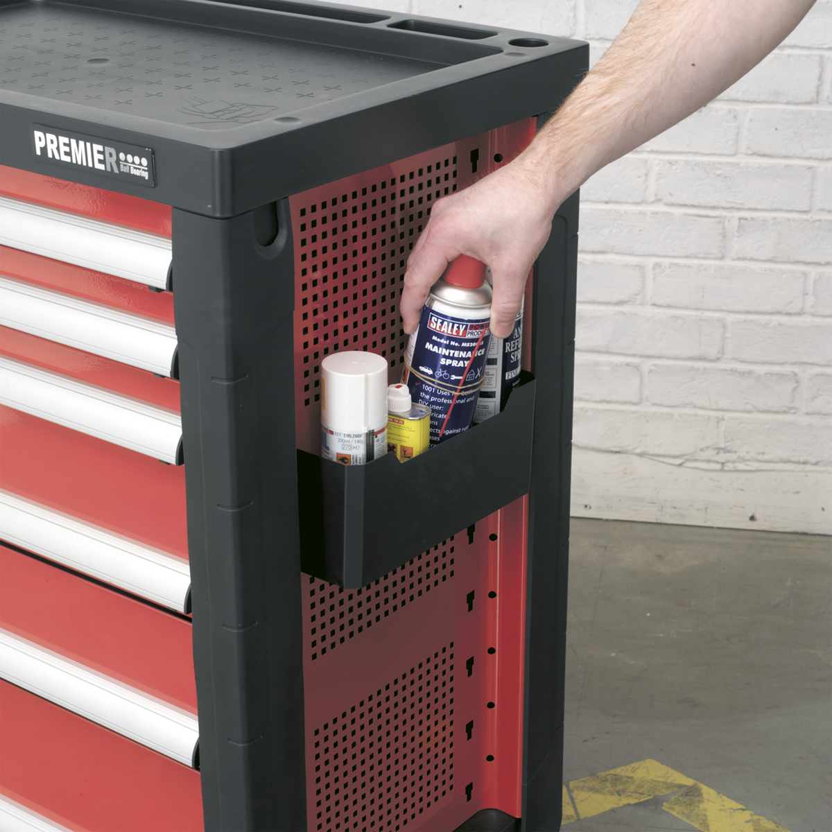 Premier AP24ACC5 Premier™ Can & Bottle Holder for AP24 Series Tool Chests