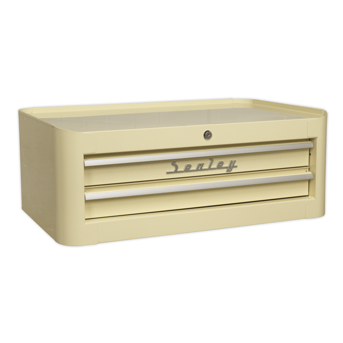 Premier AP28COMBO2 Premier™ Retro Style Topchest, Mid-Box Tool Chest & Rollcab Combination 10 Drawer - Cream