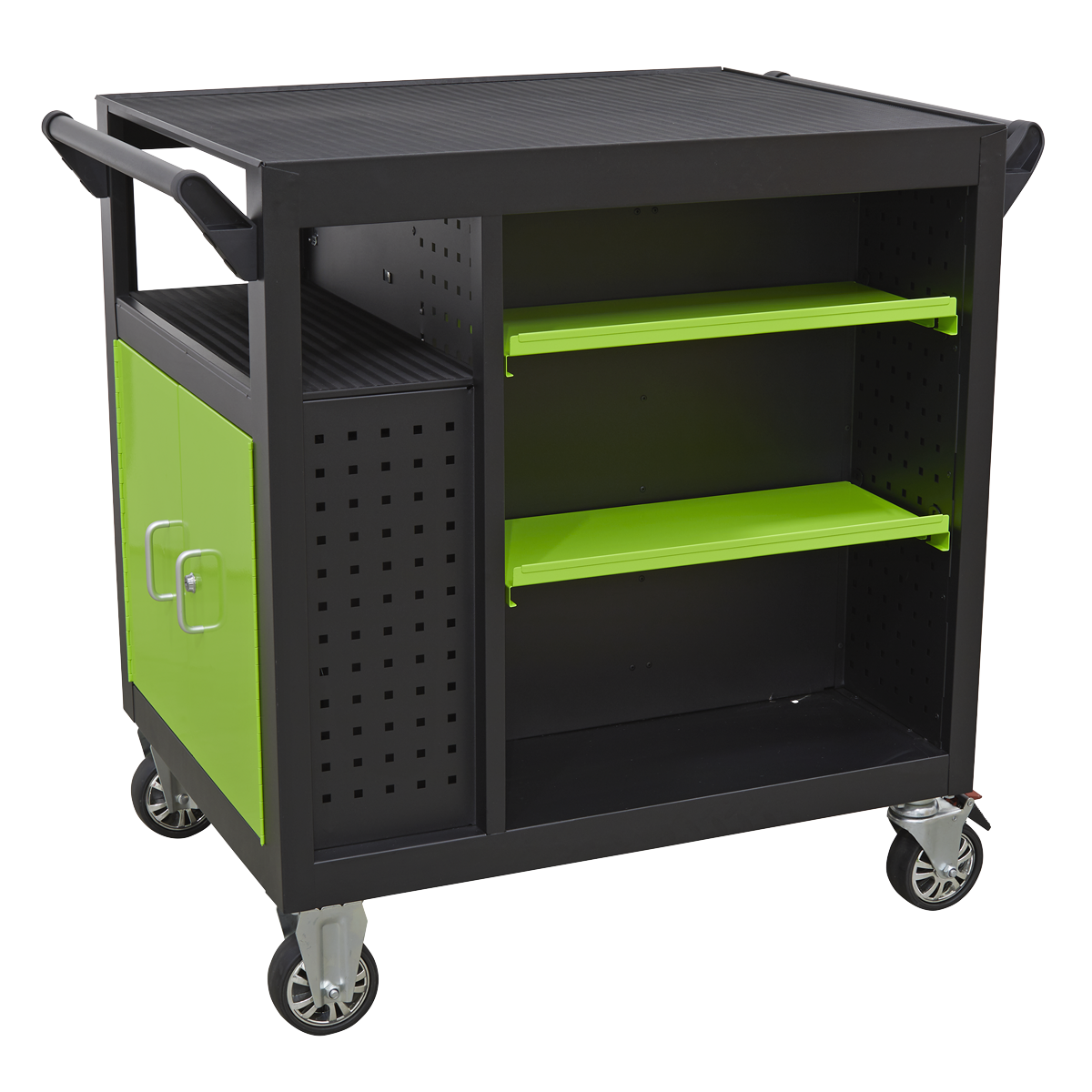 Premier AP36MWS Premier™ Mobile Workstation with 7 Drawers & Cupboard 920mm