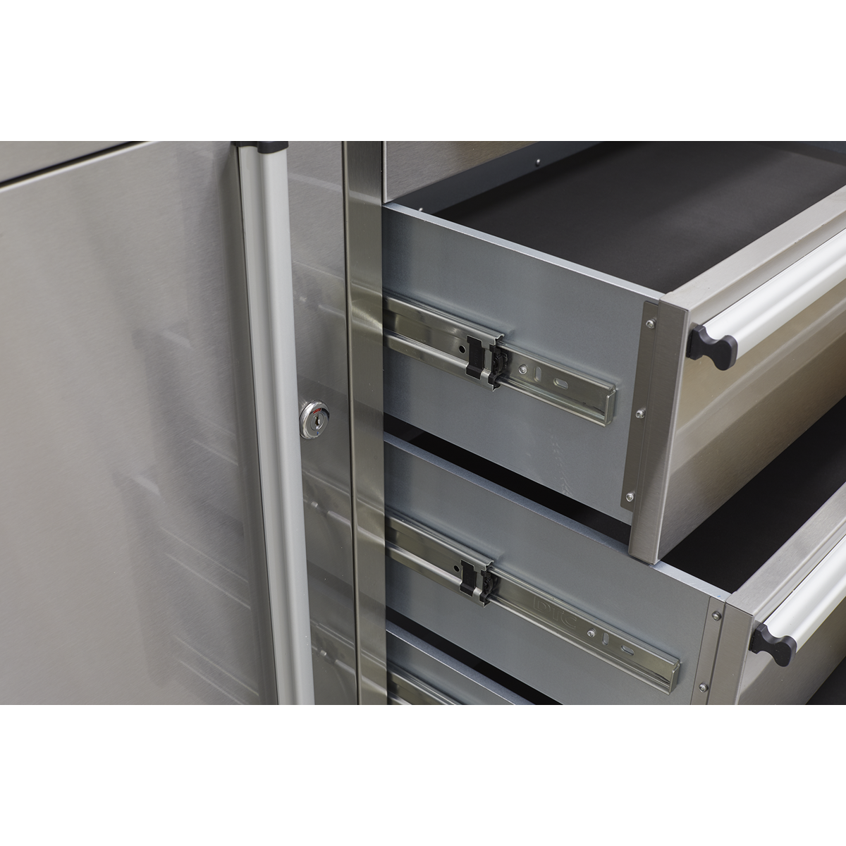 Premier AP4804SS Mobile Stainless Steel Tool Cabinet 4 Drawer