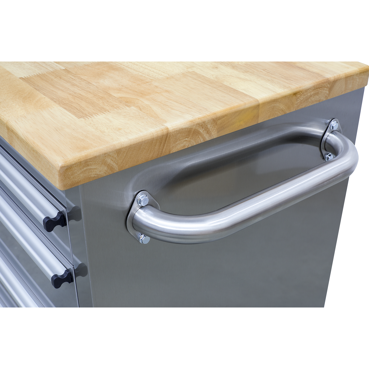 Premier AP4804SS Mobile Stainless Steel Tool Cabinet 4 Drawer