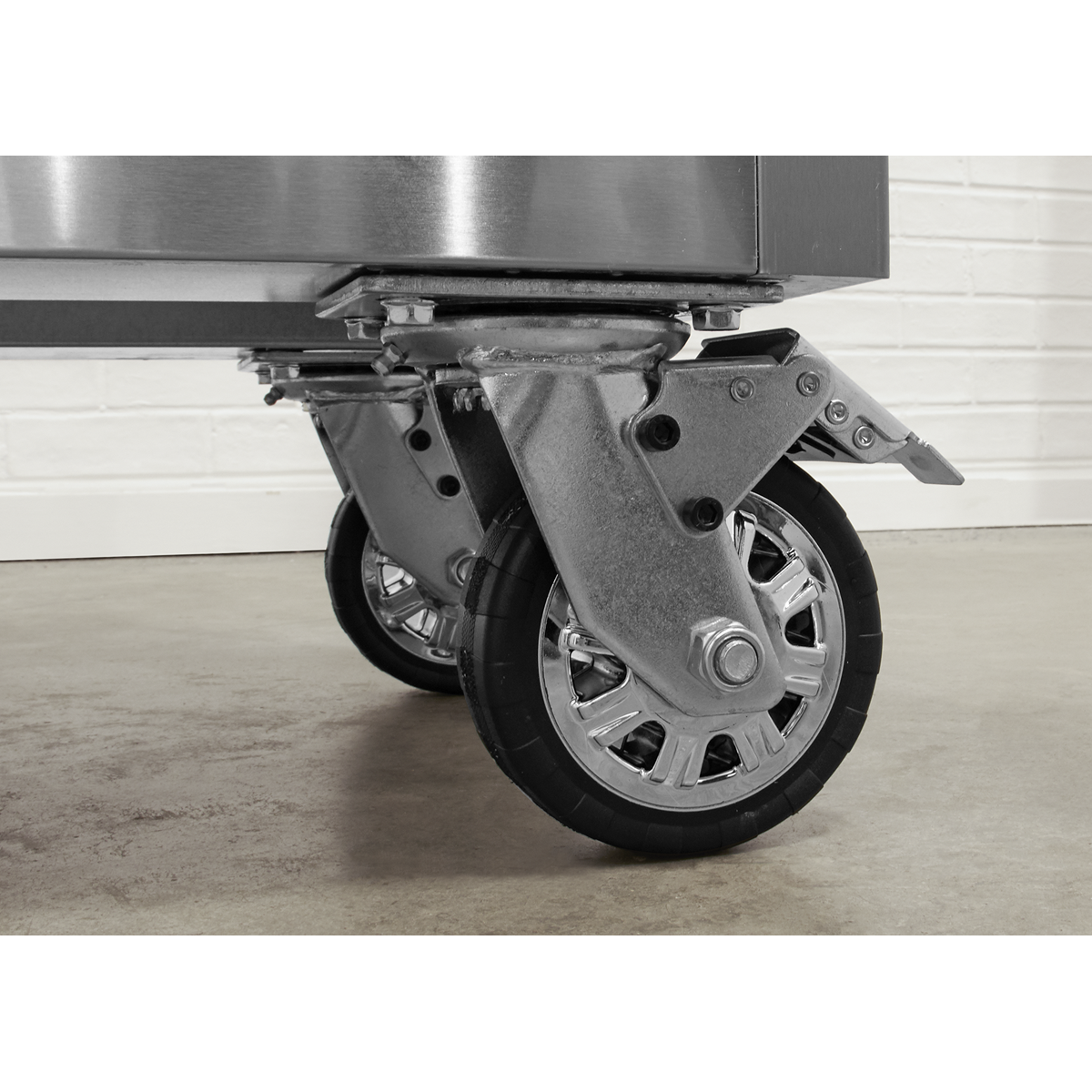 Premier AP4804SS Mobile Stainless Steel Tool Cabinet 4 Drawer