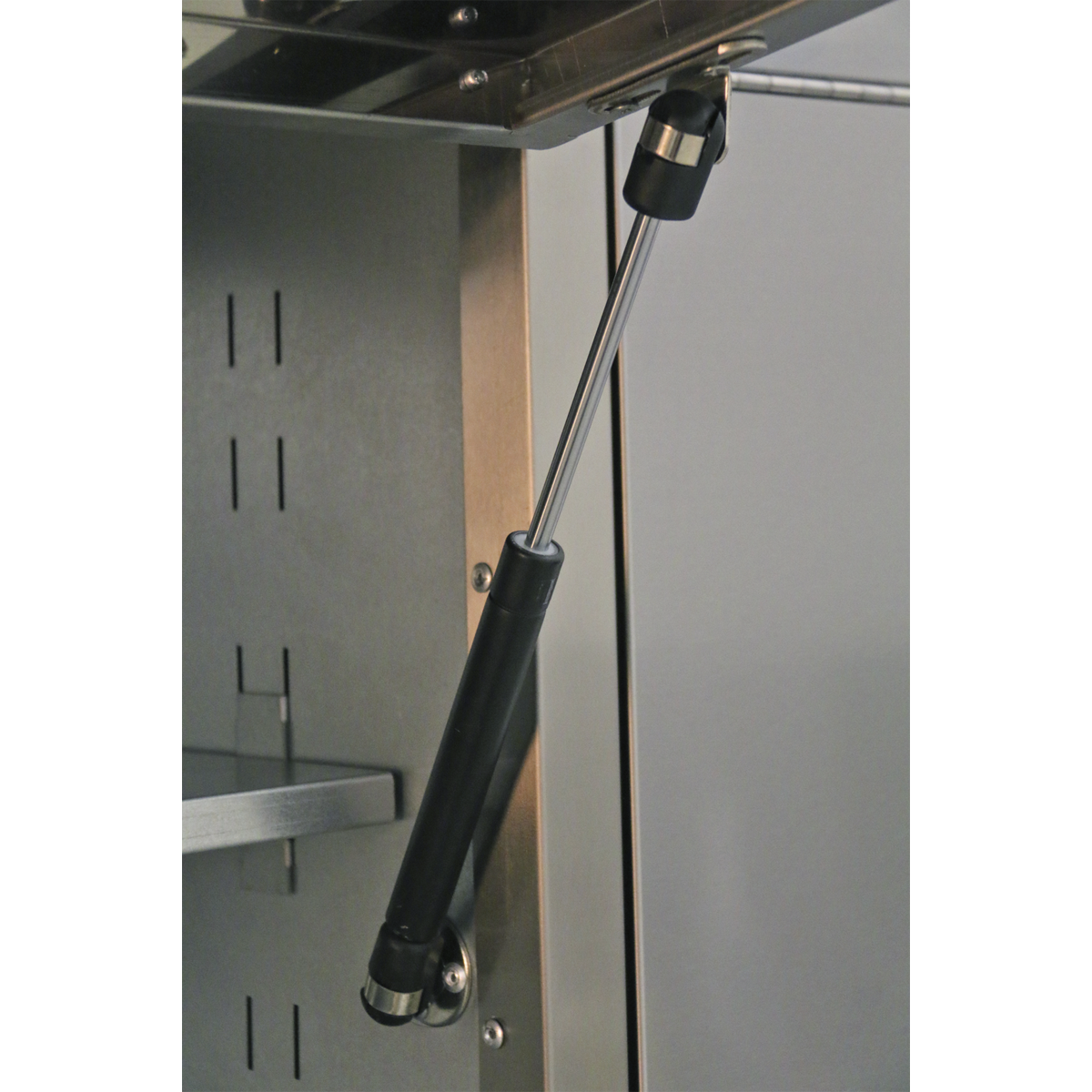 Premier AP5520SS Premier™ Mobile Stainless Steel Tool Cabinet 10 Drawer with Backboard & 2 Wall Cupboards