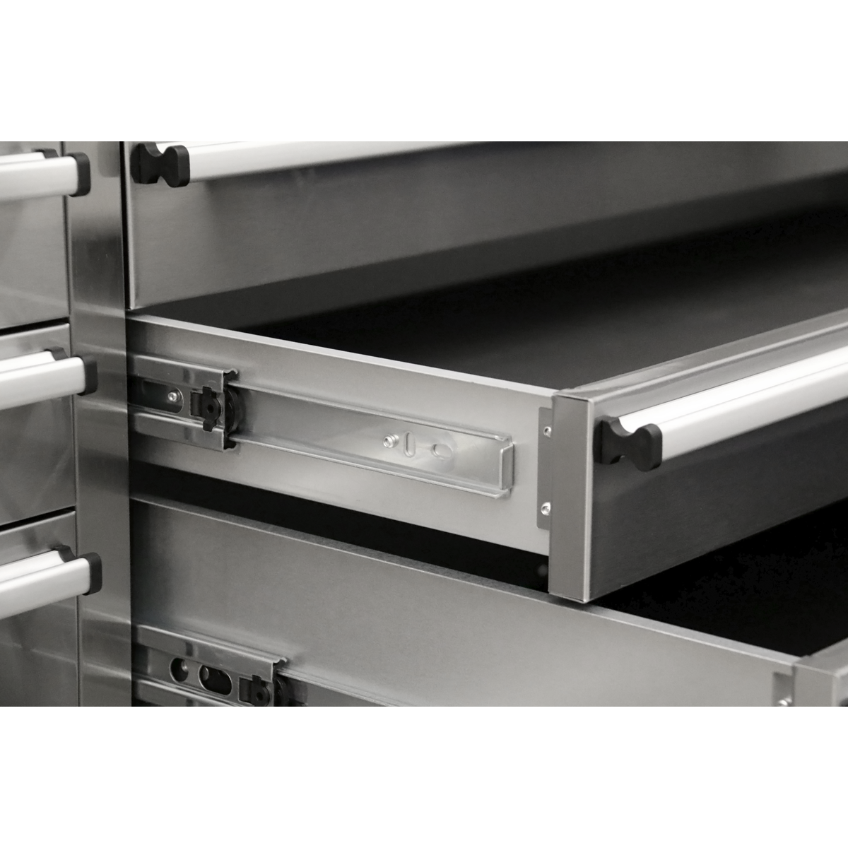 Premier AP7210SS Premier™ Mobile Stainless Steel Tool Cabinet & Cupboard 10 Drawer