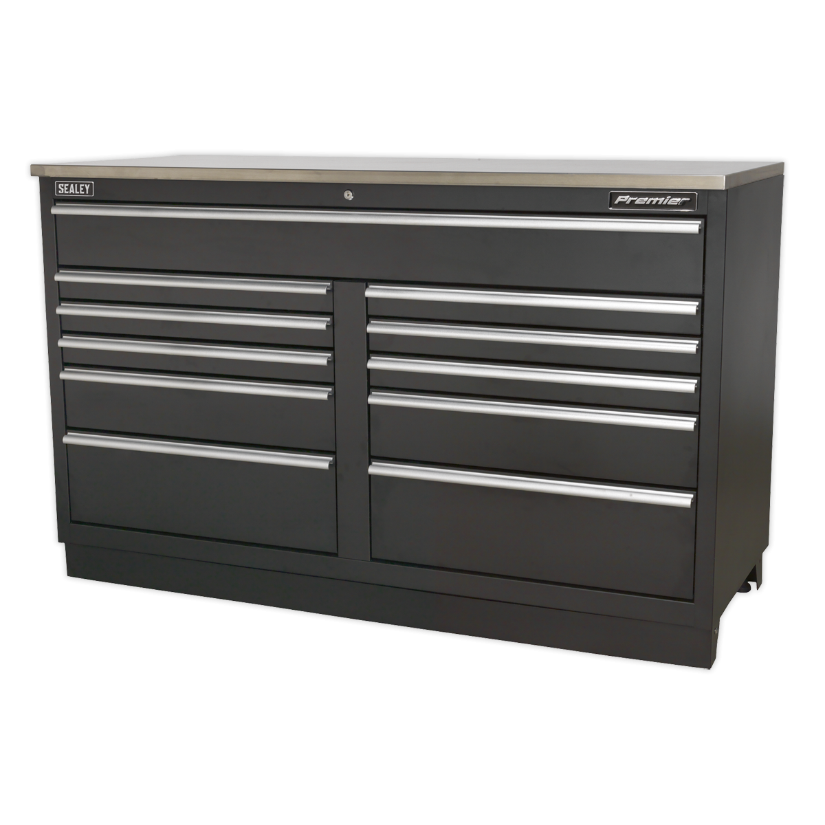 Premier APMS04 Premier™ Heavy-Duty Modular Floor Cabinet 11 Drawer 1550mm